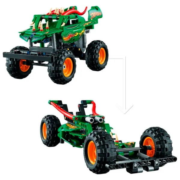 Конструктор LEGO Monster Jam Dragon Транспорт/ Разноцветный photo 5