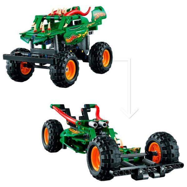 Конструктор LEGO Monster Jam Dragon Транспорт/ Разноцветный photo 5