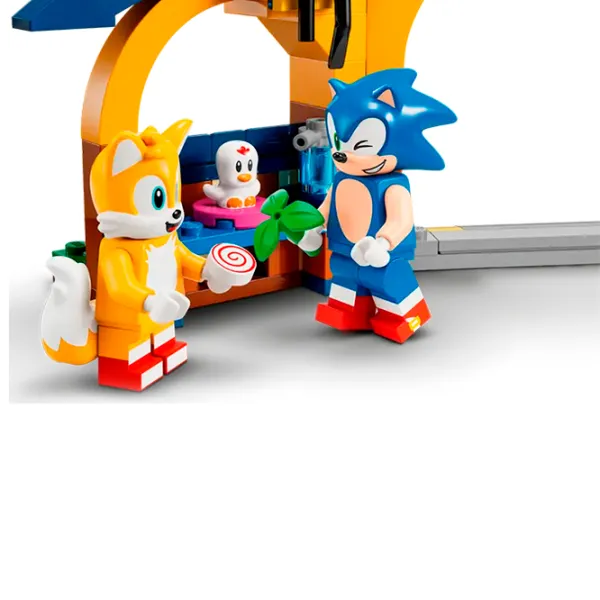 Constructor LEGO Tails' Workshop and Tornado Plane Personaj de desene animate/ Multicolor photo 5