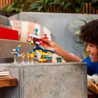 Constructor LEGO Tails' Workshop and Tornado Plane Personaj de desene animate/ Multicolor photo 8