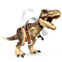 Constructor LEGO Visitor Center: T. rex & Raptor Attack Dinozaur/ Multicolor photo 5