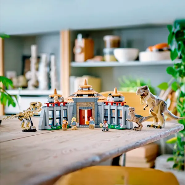 Конструктор LEGO Visitor Center: T. rex & Raptor Attack Динозавр/ Разноцветный photo 9
