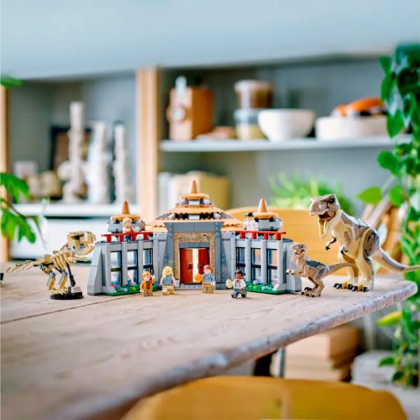 Конструктор LEGO Visitor Center: T. rex & Raptor Attack Динозавр/ Разноцветный photo 9