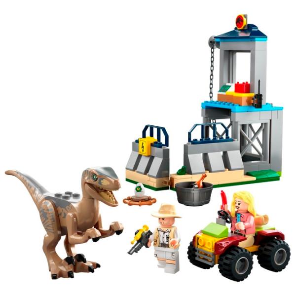 Constructor LEGO Velociraptor Escape Dinozaur/ Multicolor photo 2