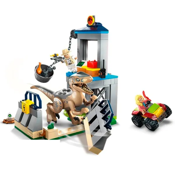 Constructor LEGO Velociraptor Escape Dinozaur/ Multicolor photo 6