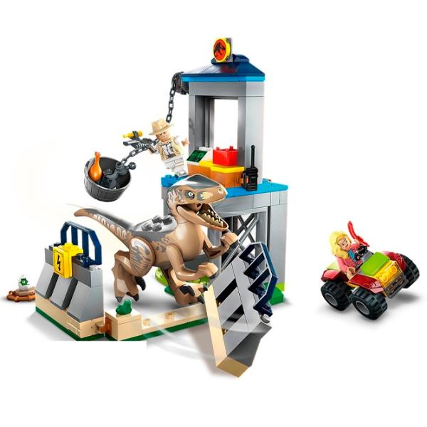 Constructor LEGO Velociraptor Escape Dinozaur/ Multicolor photo 6