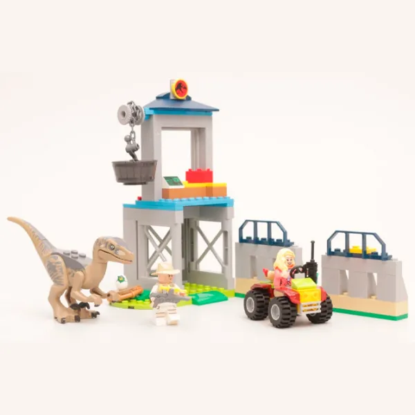 Constructor LEGO Velociraptor Escape Dinozaur/ Multicolor photo 7