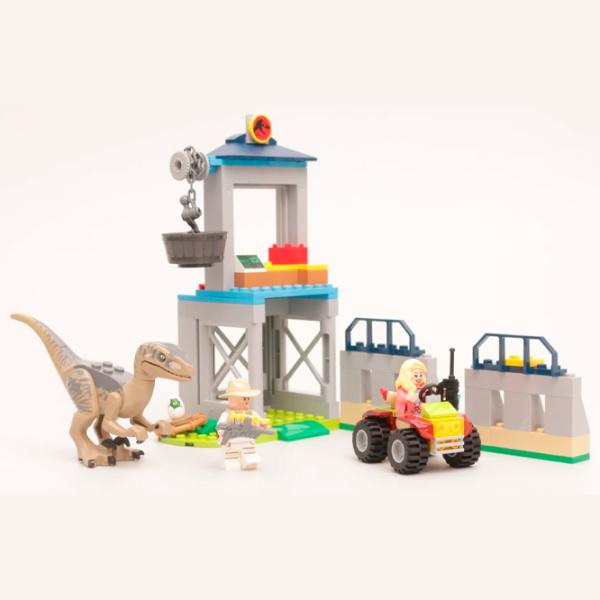 Constructor LEGO Velociraptor Escape Dinozaur/ Multicolor photo 7