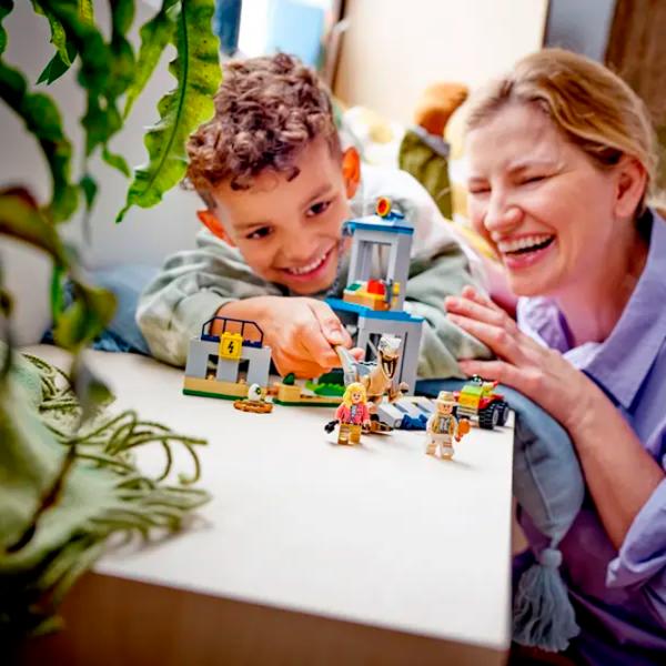 Constructor LEGO Velociraptor Escape Dinozaur/ Multicolor photo 10