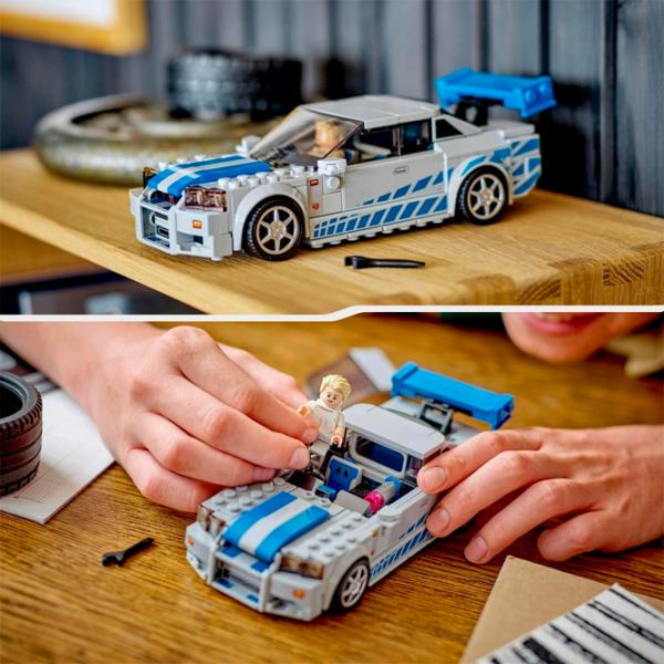 Конструктор LEGO 2 Fast 2 Furious Nissan Skyline GT-R (R34) Автомобиль/ Разноцветный photo 7