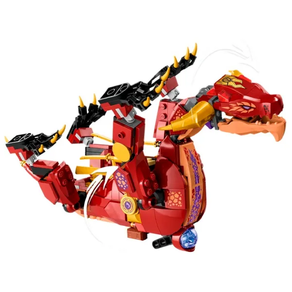 Конструктор LEGO Heatwave Transforming Lava Dragon Фигуры/ Разноцветный photo 5