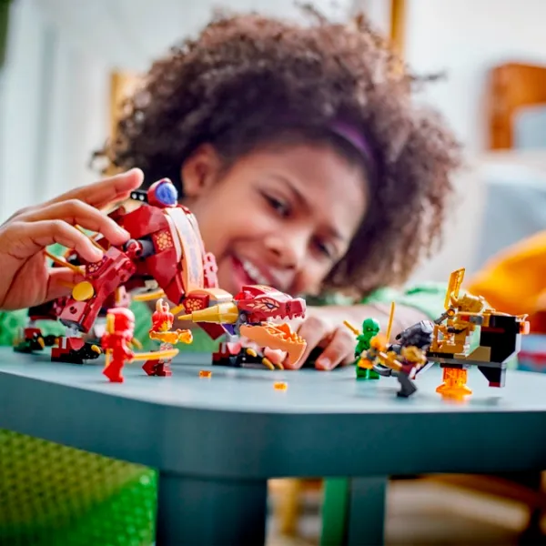 Конструктор LEGO Heatwave Transforming Lava Dragon Фигуры/ Разноцветный photo 10