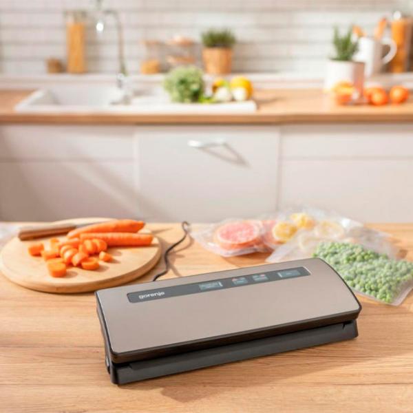 Вакуумный упаковщик Gorenje VS120ES 120 Вт/ Нержавеющая сталь photo 6