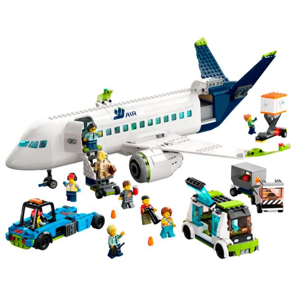 Constructor LEGO Passenger Airplane Figuri/ Multicolor photo 2