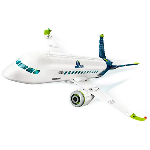 Constructor LEGO Passenger Airplane Figuri/ Multicolor photo 4