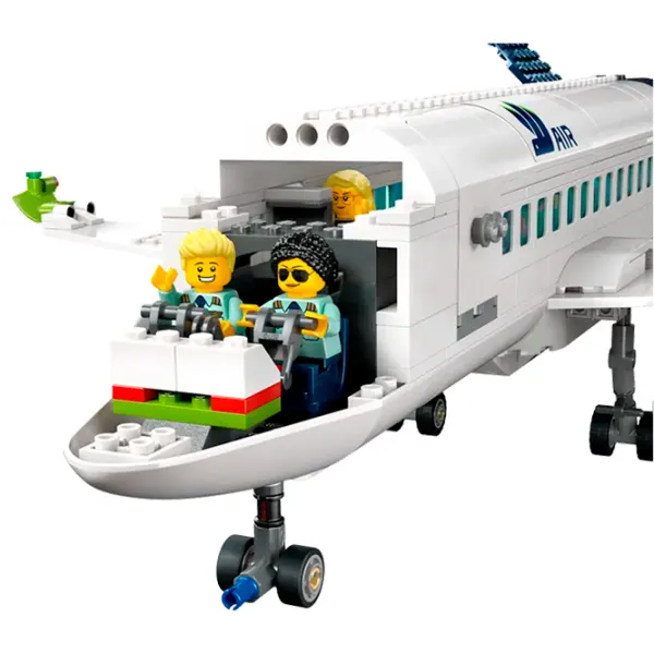 Constructor LEGO Passenger Airplane Figuri/ Multicolor photo 5