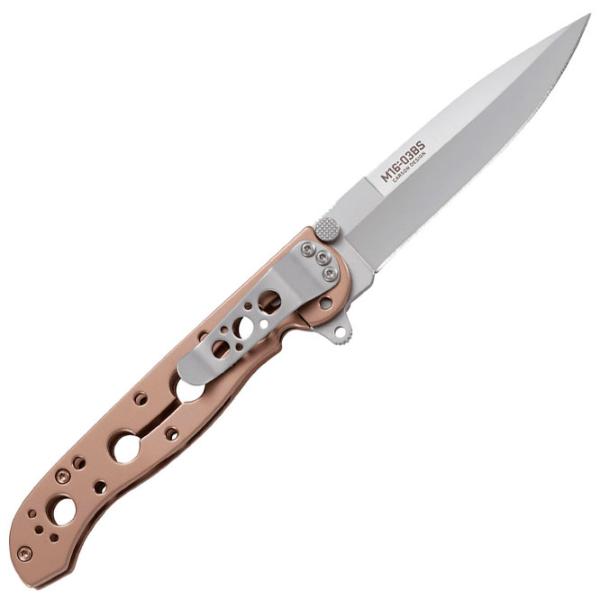 Нож CRKT Bronze Satin M16-03BS карманный/ Sandvik 12C27 photo 2
