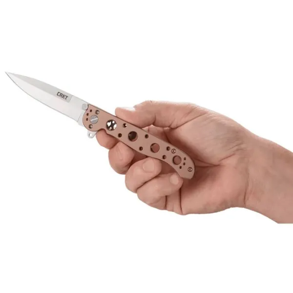 Нож CRKT Bronze Satin M16-03BS карманный/ Sandvik 12C27 photo 5