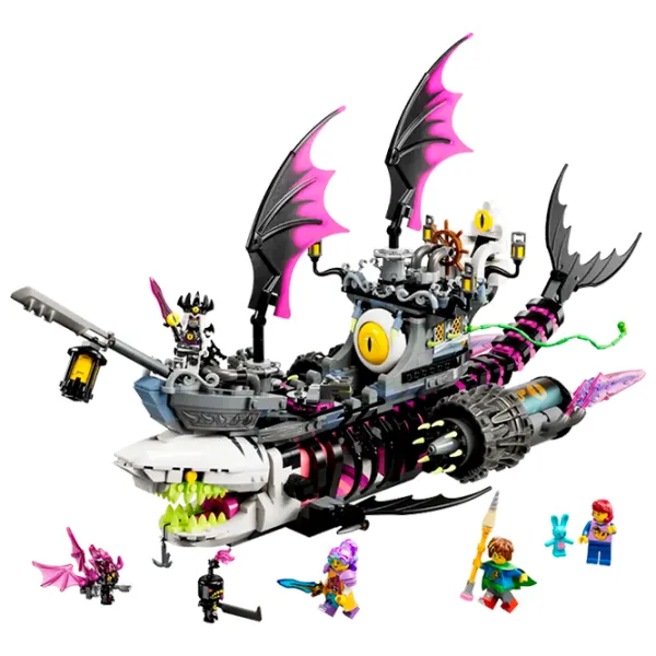 Конструктор LEGO Nightmare Shark Ship Фигуры/ Разноцветный photo 2