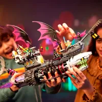 Constructor LEGO Nightmare Shark Ship Figuri/ Multicolor photo 7