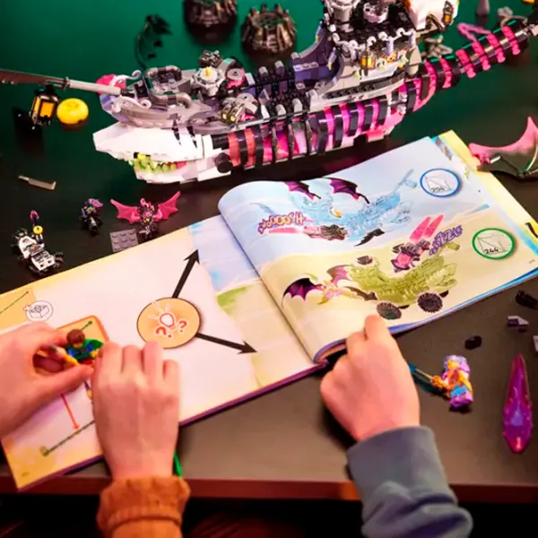 Конструктор LEGO Nightmare Shark Ship Фигуры/ Разноцветный photo 8