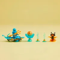 Constructor LEGO Nya's Dragon Power Spinjitzu Drift Figuri/ Multicolor photo 6