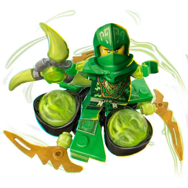 Конструктор LEGO Lloyd's Dragon Power Spinjitzu Spin Фигуры/ Разноцветный photo 3
