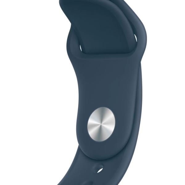 Умные часы Apple Watch SE 2023 1.57"/ 44 мм/ Серебристый - Storm Blue/ MREE3QI/ A photo 7