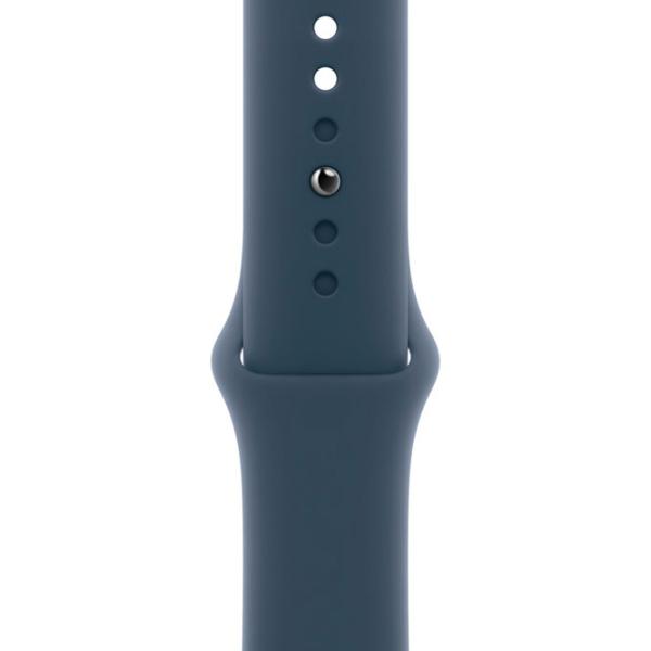 Умные часы Apple Watch SE 2023 1.57"/ 44 мм/ Серебристый - Storm Blue/ MREE3QI/ A photo 8