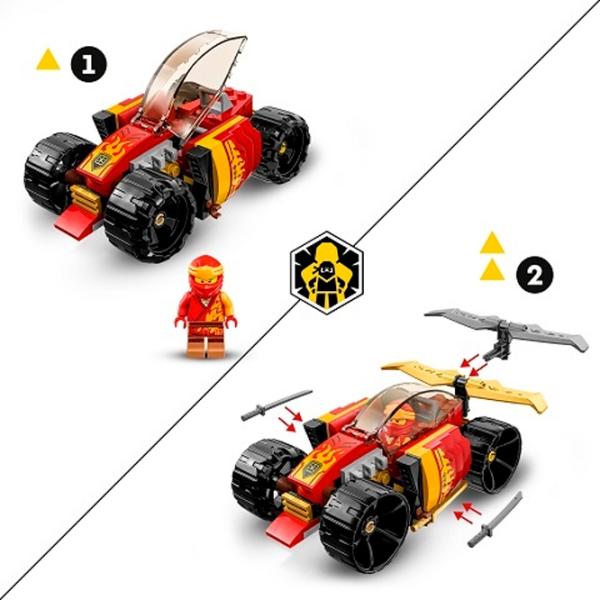 Constructor LEGO Kai’s Ninja Race Car EVO Transport/ Multicolor photo 4