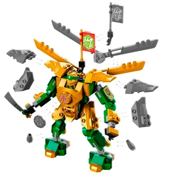 Constructor LEGO Lloyd’s Mech Battle EVO Robot/ Multicolor photo 4 Constructor LEGO Lloyd’s Mech Battle EVO Robot/ Multicolor photo 4
