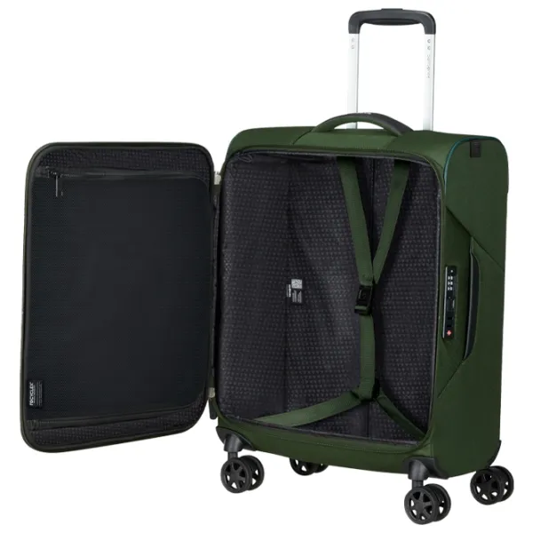 Valiză Samsonite Litebeam Spinner 39l/ Night Green photo 6 Valiză Samsonite Litebeam Spinner 39l/ Night Green photo 6