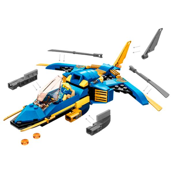 Constructor LEGO Jay’s Lightning Jet EVO Transport/ Blue photo 3