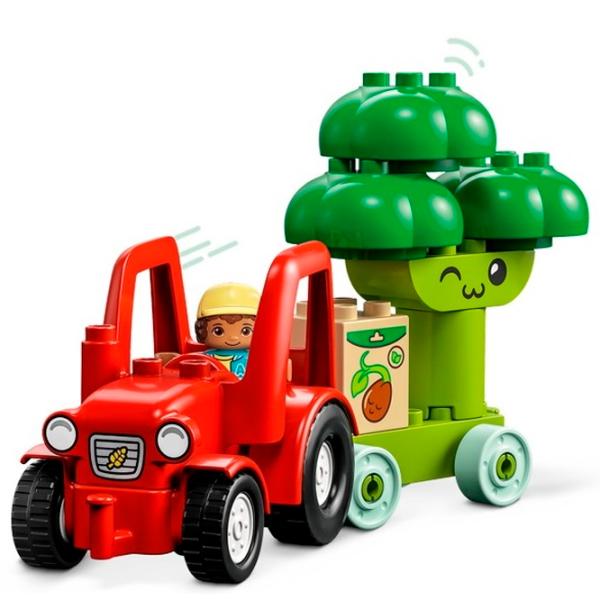 Конструктор LEGO Fruit and Vegetable Tractor Транспорт/ Разноцветный photo 3