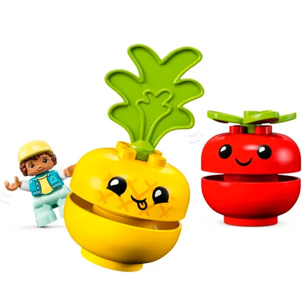 Конструктор LEGO Fruit and Vegetable Tractor Транспорт/ Разноцветный photo 4