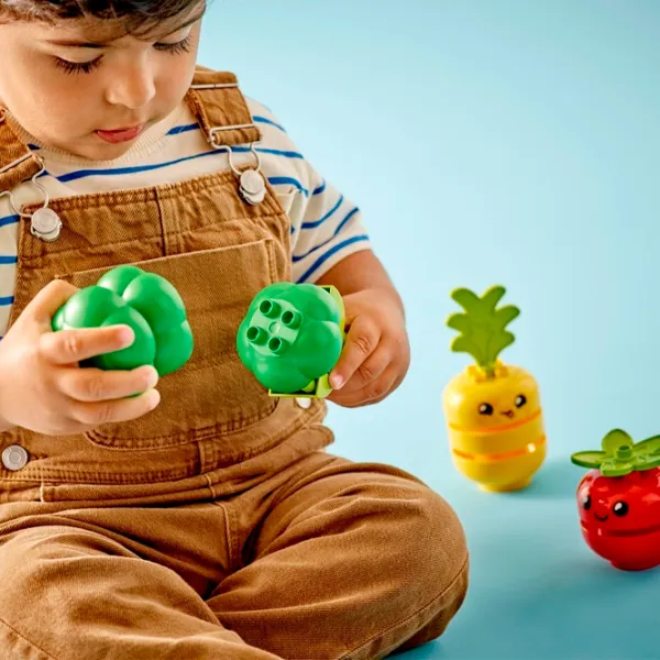 Конструктор LEGO Fruit and Vegetable Tractor Транспорт/ Разноцветный photo 5