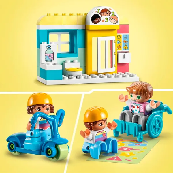 Constructor LEGO Life At The Day-Care Center Figuri/ Multicolor photo 5