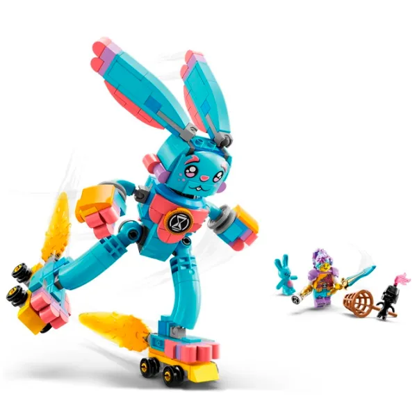 Constructor LEGO Izzie and Bunchu the Bunny Figuri/ Multicolor photo 3
