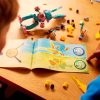 Constructor LEGO Izzie and Bunchu the Bunny Figuri/ Multicolor photo 7