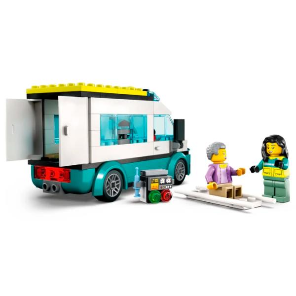 Конструктор LEGO Emergency Vehicles HQ Скорая помощь/ Разноцветный photo 6