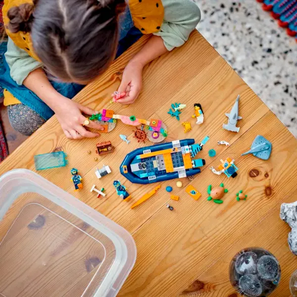 Конструктор LEGO Explorer Diving Boat Транспорт/ Разноцветный photo 8