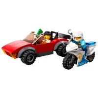 Constructor LEGO Police Bike Car Chase Transport/ Multicolor photo 2