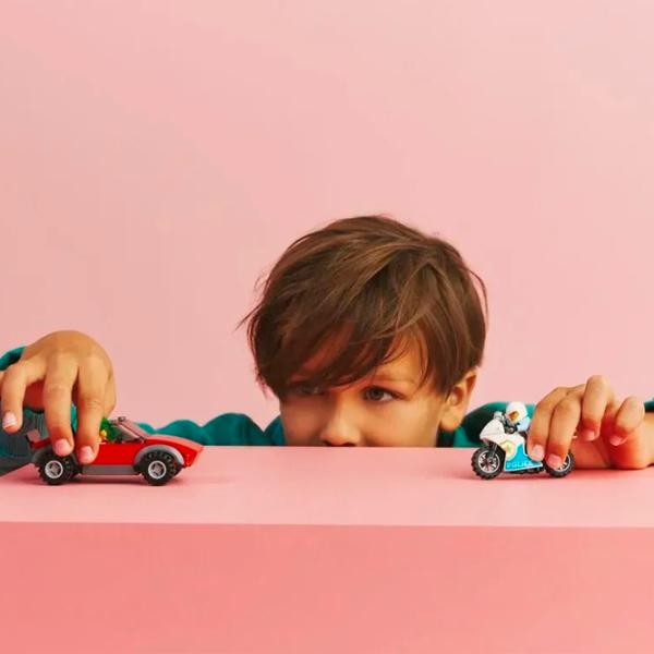 Конструктор LEGO Police Bike Car Chase Транспорт/ Разноцветный photo 6