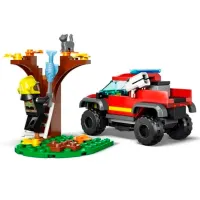 Constructor LEGO 4x4 Fire Truck Rescue Transport/ Multicolor photo 3