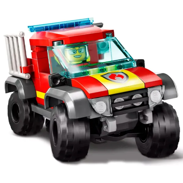 Конструктор LEGO 4x4 Fire Truck Rescue Транспорт/ Разноцветный photo 4