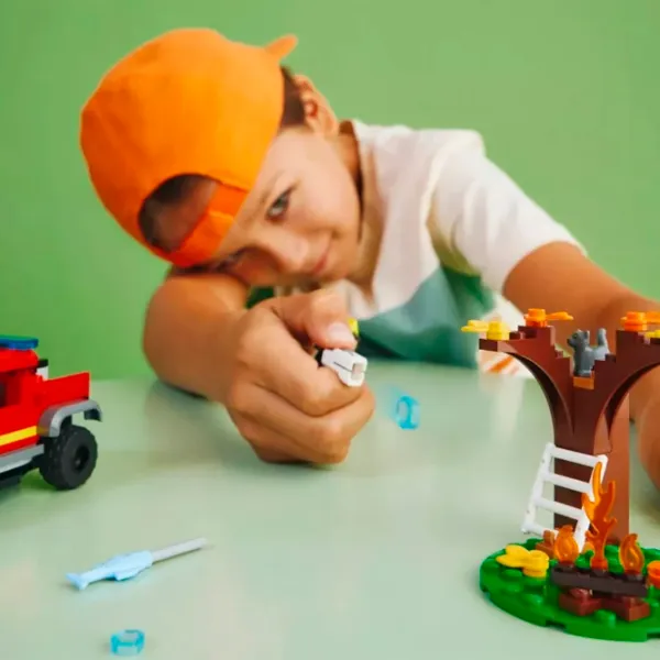 Конструктор LEGO 4x4 Fire Truck Rescue Транспорт/ Разноцветный photo 6