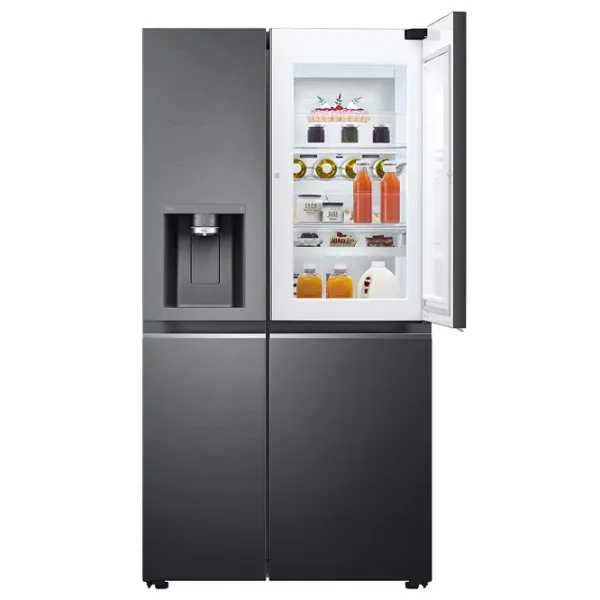 Frigider LG GSJV91MCAE Side by Side 635 l / 179 cm / Black photo 4