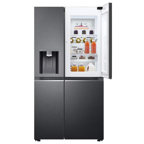 Frigider LG GSJV91MCAE Side by Side 635 l / 179 cm / Black photo 4