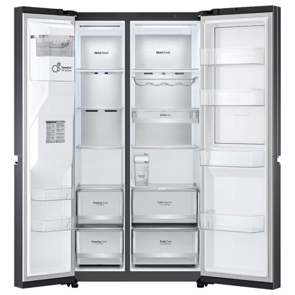 Frigider LG GSJV91MCAE Side by Side 635 l / 179 cm / Black photo 6