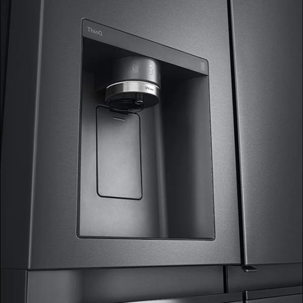 Frigider LG GSJV91MCAE Side by Side 635 l / 179 cm / Black photo 10